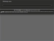 Tablet Screenshot of lifeloop.com